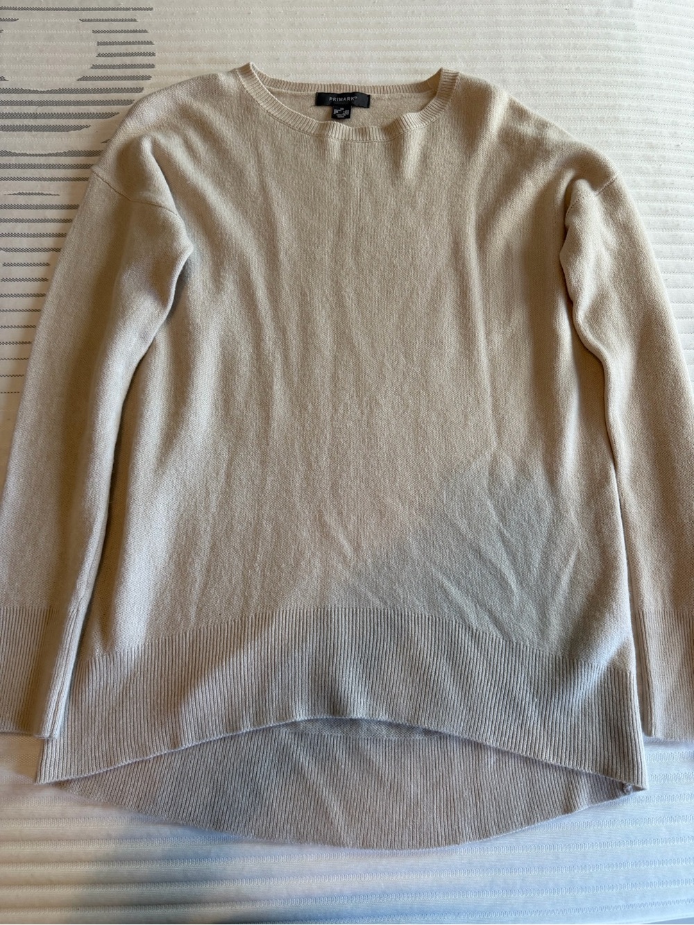 Primark Cream Scoop Neck Sweater